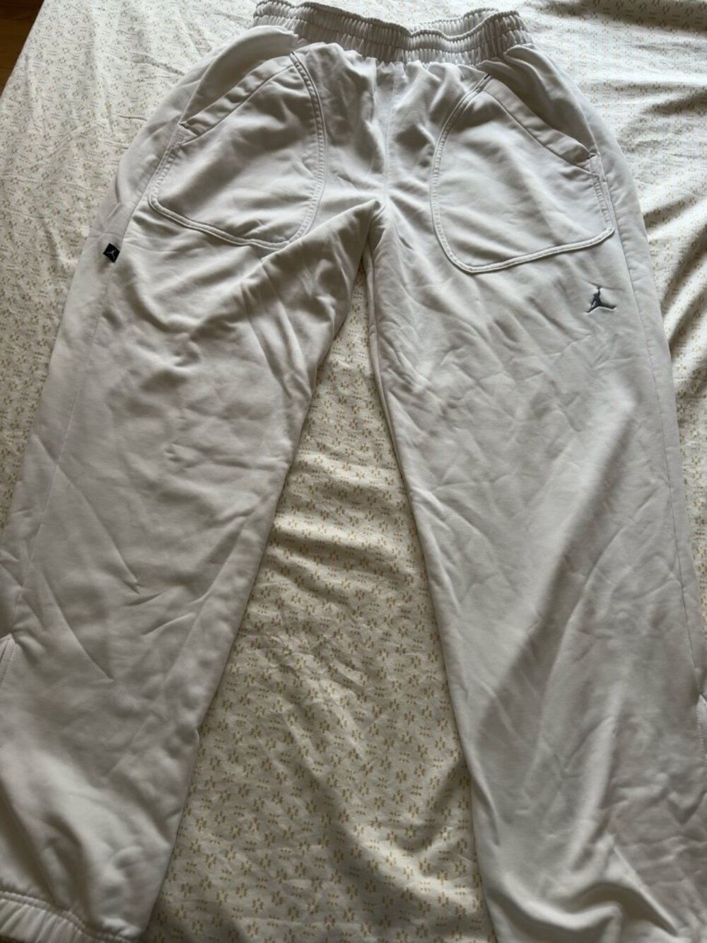 Jordan- Warm-up pants- XL- White/off-white